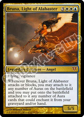 208 / 244 Bruna, Light of Alabaster rara mitica (EN) -NEAR MINT-