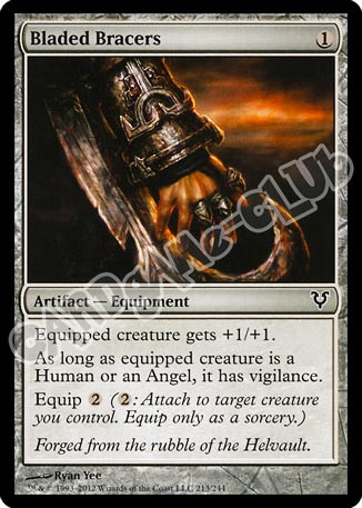 213 / 244 Bladed Bracers comune (EN) -NEAR MINT-