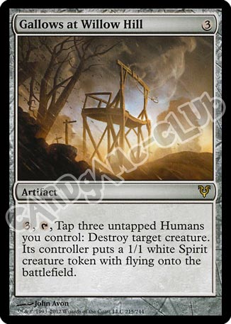 215 / 244 Gallows at Willow Hill rara (EN) -NEAR MINT-
