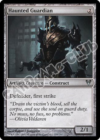 216 / 244 Haunted Guardian non comune (EN) -NEAR MINT-
