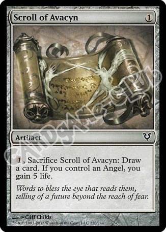 220 / 244 Scroll of Avacyn comune (EN) -NEAR MINT-