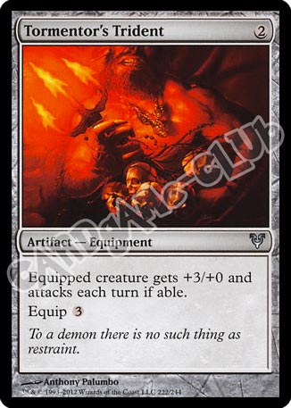 222 / 244 Tormentor's Trident non comune (EN) -NEAR MINT-