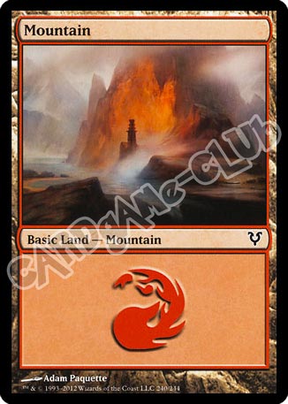 240 / 244 Mountain comune (EN) -NEAR MINT-