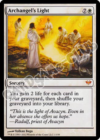 001 / 158 Archangel's Light rara mitica (EN) -NEAR MINT-