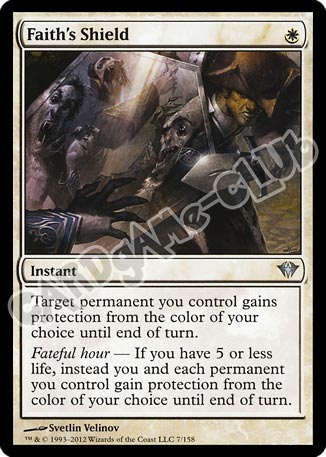 007 / 158 Faith's Shield non comune (EN) -NEAR MINT-