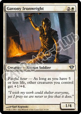 009 / 158 Gavony Ironwright non comune (EN) -NEAR MINT-