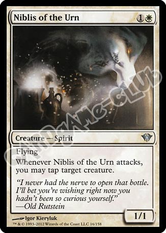 016 / 158 Niblis of the Urn non comune (EN) -NEAR MINT-