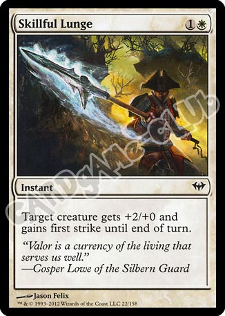 022 / 158 Skillful Lunge comune (EN) -NEAR MINT-