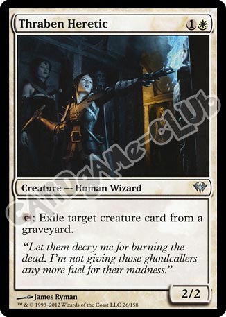 026 / 158 Thraben Heretic non comune (EN) -NEAR MINT-