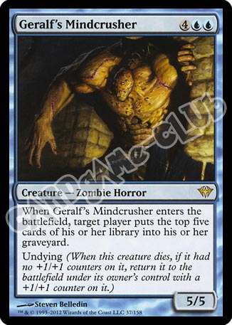 037 / 158 Geralf's Mindcrusher rara (EN) -NEAR MINT-
