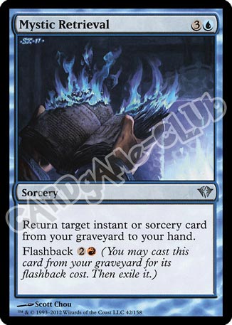 042 / 158 Mystic Retrieval non comune (EN) -NEAR MINT-