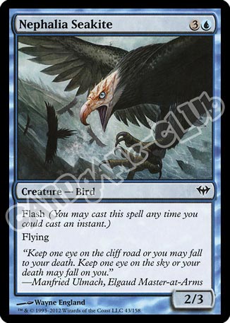 043 / 158 Nephalia Seakite comune (EN) -NEAR MINT-