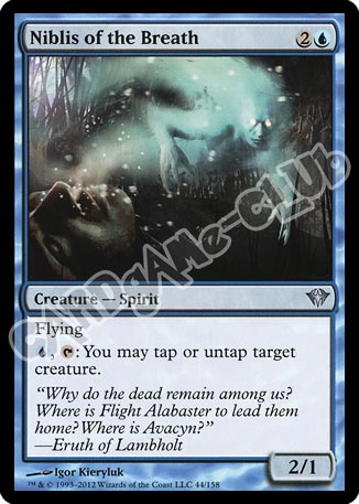 044 / 158 Niblis of the Breath non comune (EN) -NEAR MINT-