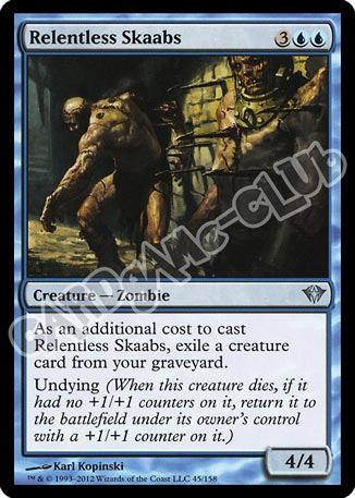 045 / 158 Relentless Skaabs non comune (EN) -NEAR MINT-