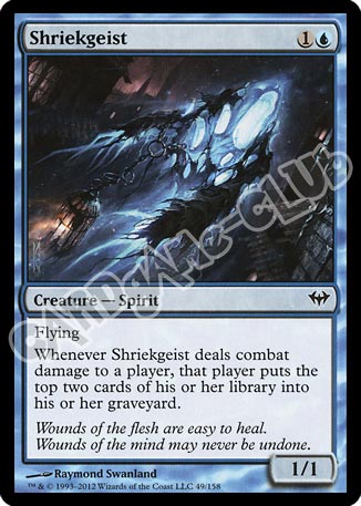 049 / 158 Shriekgeist comune (EN) -NEAR MINT-
