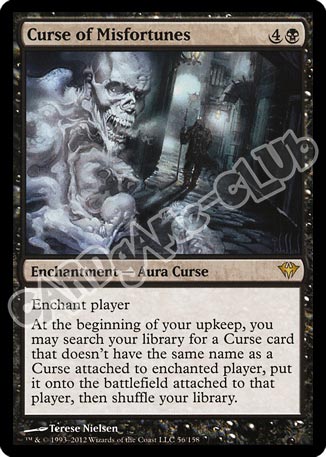 056 / 158 Curse of Misfortunes rara (EN) -NEAR MINT-
