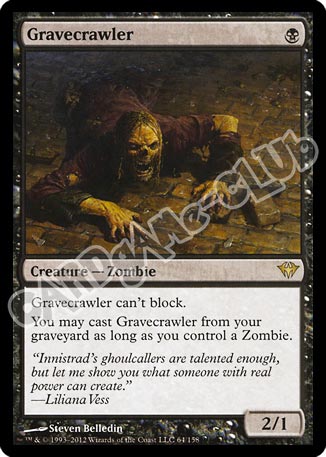 064 / 158 Gravecrawler rara (EN) -NEAR MINT-