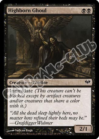 068 / 158 Highborn Ghoul comune (EN) -NEAR MINT-