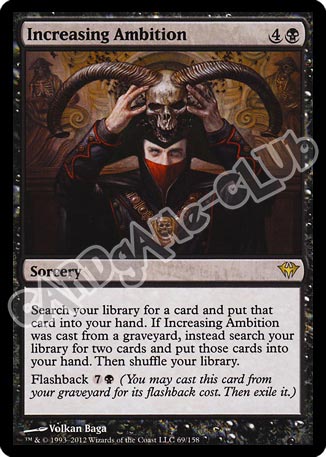 069 / 158 Increasing Ambition rara (EN) -NEAR MINT-