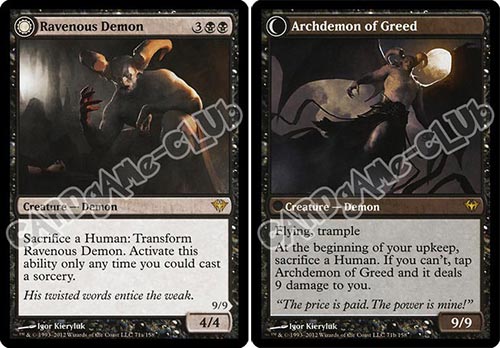 071 / 158 Ravenous Demon / Archdemon of Greed rara (EN) -NEAR MINT-