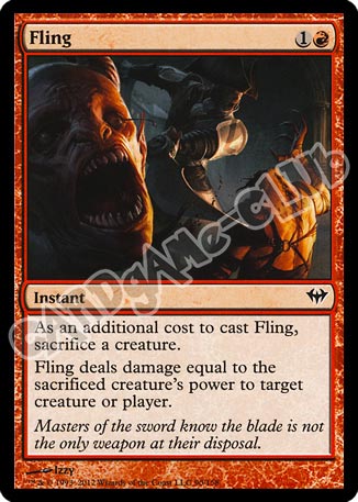 090 / 158 Fling comune (EN) -NEAR MINT-