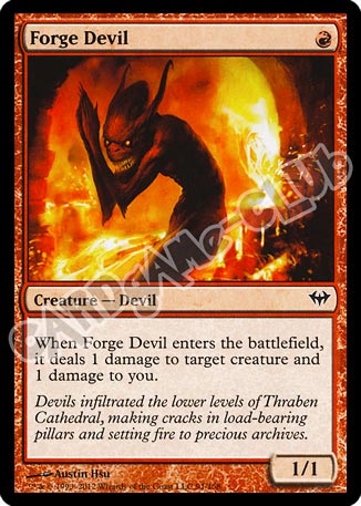 091 / 158 Forge Devil comune (EN) -NEAR MINT-