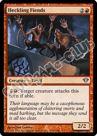 092 / 158 Heckling Fiends non comune (EN) -NEAR MINT-