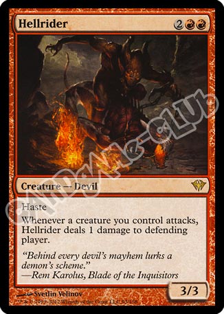 093 / 158 Hellrider rara (EN) -NEAR MINT-