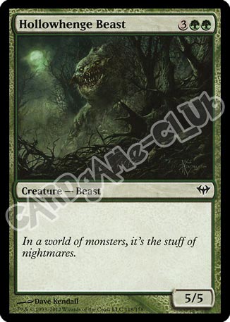 118 / 158 Hollowhenge Beast comune (EN) -NEAR MINT-