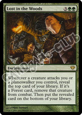 123 / 158 Lost in the Woods rara (EN) -NEAR MINT-