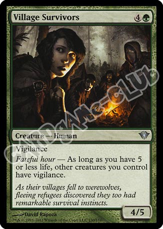 130 / 158 Village Survivors non comune (EN) -NEAR MINT-