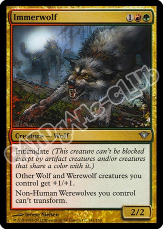141 / 158 Immerwolf non comune (EN) -NEAR MINT-