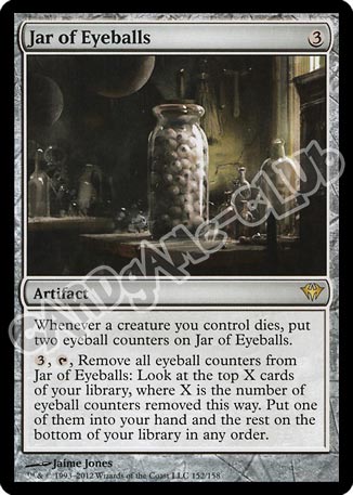 152 / 158 Jar of Eyeballs rara (EN) -NEAR MINT-