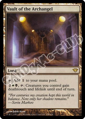 158 / 158 Vault of the Archangel rara (EN) -NEAR MINT-