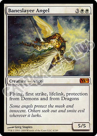 004 / 249 Baneslayer Angel rara mitica (EN) -NEAR MINT-