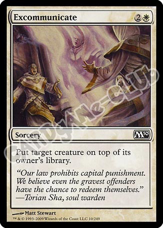 010 / 249 Excommunicate comune (EN) -NEAR MINT-