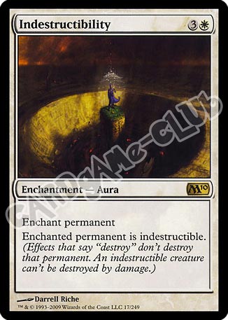 017 / 249 Indestructibility rara (EN) -NEAR MINT-