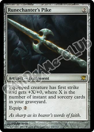 232 / 264 Sharpened Pitchfork non comune (EN) -NEAR MINT-