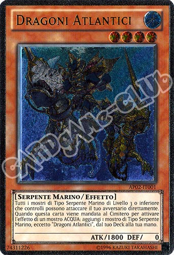 AP02-IT001 Dragoni Atlantici rara ultimate (IT) -NEAR MINT-