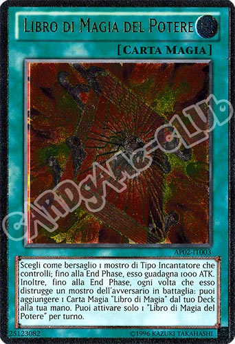 AP02-IT003 Libro di Magia del Potere rara ultimate (IT) -NEAR MINT-