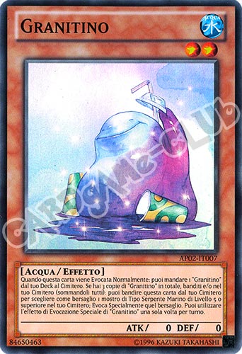 AP02-IT007 Granitino super rara (IT) -NEAR MINT-
