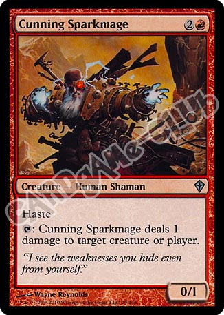 079 / 145 Cunning Sparkmage non comune (EN) -NEAR MINT-