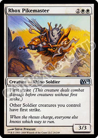 026 / 249 Rhox Pikemaster non comune (EN) -NEAR MINT-