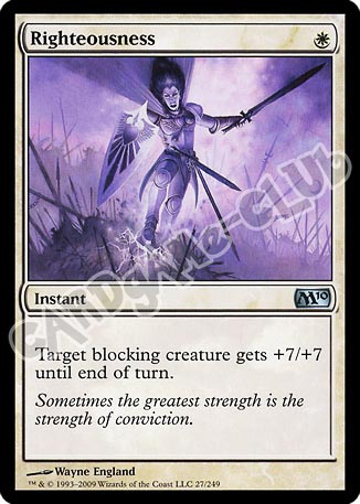 027 / 249 Righteousness non comune (EN) -NEAR MINT-