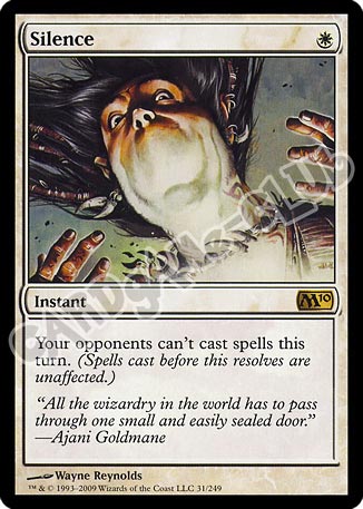 031 / 249 Silence rara (EN) -NEAR MINT-