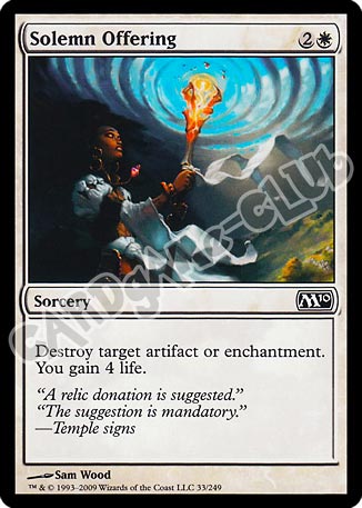 033 / 249 Solemn Offering comune (EN) -NEAR MINT-