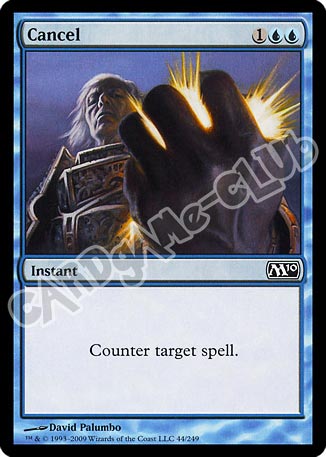 044 / 249 Cancel comune (EN) -NEAR MINT-