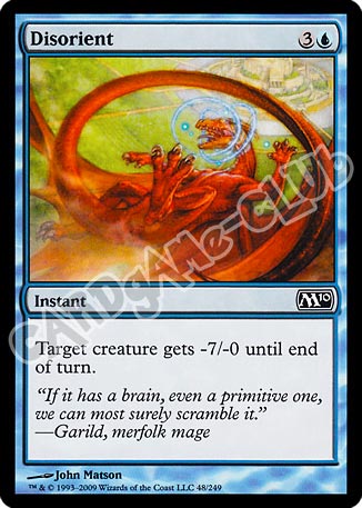 048 / 249 Disorient comune (EN) -NEAR MINT-