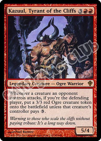 084 / 145 Kazuul, Tyrant of the Cliffs rara (EN) -NEAR MINT-