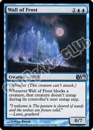 080 / 249 Wall of Frost non comune (EN) -NEAR MINT-